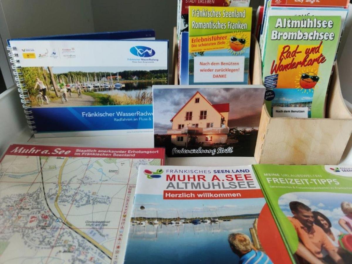 Ferienwohnung Stahl Muhr am See المظهر الخارجي الصورة